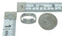Turquoise Silver Ring Size 7-1/2 AX84987